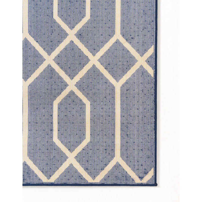 MarilynMonroe Glam Navy Blue Gold Area Rug & Reviews Wayfair